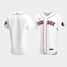 Boston Red Sox White Home Authentic Jersey - Honor Jerry Remy