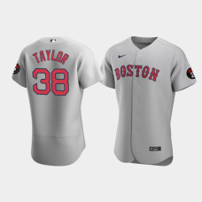 Boston Red Sox Josh Taylor Gray Road Authentic Jersey - Honor Jerry Remy