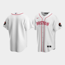 Mens Boston Red Sox White Alternate Replica Jerry Remy Jersey