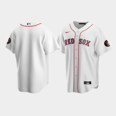 Mens Boston Red Sox White Home Replica Jerry Remy Jersey
