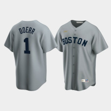 Bobby Doerr Boston Red Sox Gray Cooperstown Collection Road Jersey