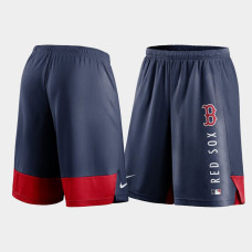 Mens Boston Red Sox Authentic Collection Navy Training Performance Shorts