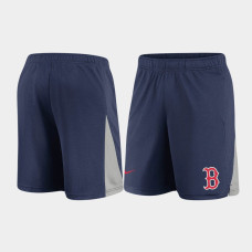 Mens Boston Red Sox Team Logo Navy Shorts
