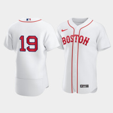 Mens Boston Red Sox Hirokazu Sawamura White 2021 Patriots' Day Authentic Jersey