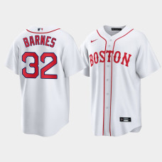 Mens Boston Red Sox Matt Barnes White 2021 Patriots' Day Replica Jersey