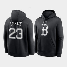 Boston Red Sox Michael Chavis Black Fashion Club Pullover Hoodie