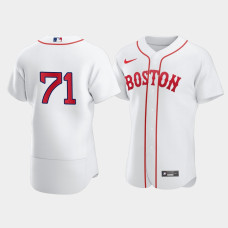 Mens Boston Red Sox Phillips Valdez White 2021 Patriots' Day Authentic Jersey