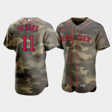 Mens Boston Red Sox Rafael Devers Camo Armed Forces Day Authentic Jersey