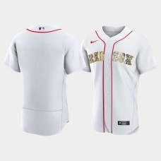 Boston Red Sox Mens White Jersey - Diamond Edition