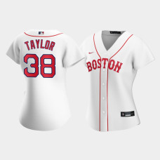 Womens Boston Red Sox Josh Taylor #38 White 2021 Patriots' Day Replica Jersey
