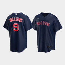 Youth Boston Red Sox #9 Ted Williams Replica Alternate Navy Jersey